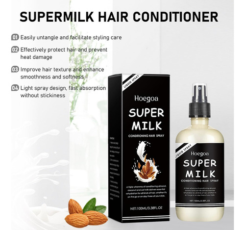 Mox Prebase Acondicionadora Super Milk Lush, Para Todo Tipo