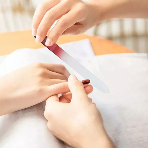 Nuevo 3 Limas De Uñas De Vidrio, Herramientas For Cortar