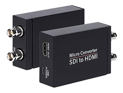 Convertidor Sdi A Hdmi, Desembebedor De Audio Sdi A Hdmi Com