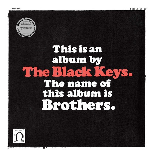 Black Keys Brothers Gatefold Deluxe Anniversary Vinilo Doble