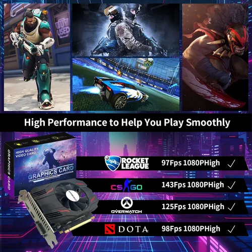 Tarjeta Gráfica Amd Radeon Rx 550 4gb, Gddr5 128 Bit Vide...