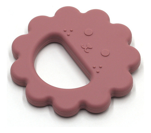 Mordedor De Silicona Pink Baby Molar Stick Con Forma De León