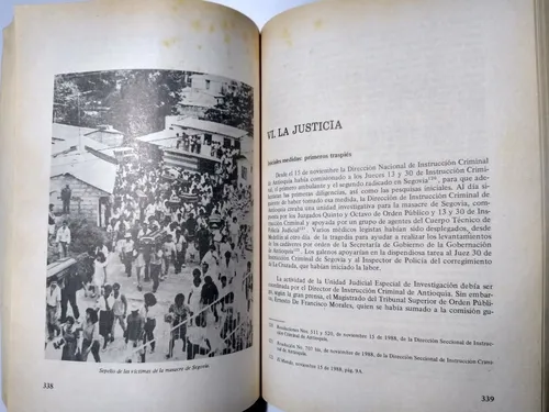 Masacres En Colombia Y Su Impunidad / El Camino De La Niebla (Usado)