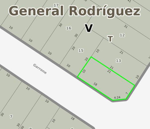 Venta Terreno Las Malvinas General Rodriguez
