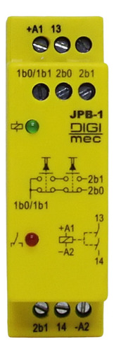 Rele De Proteção Bi-manual Jpb-1 24vcc Digimec
