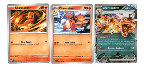 Jogo de cartas colecionáveis Pókemon Copag carta Charizard em Dobro con 64 cartas