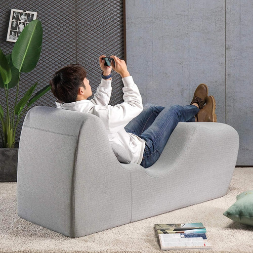Chaise Lounge Tumbona Gravedad Cero Reclinable Curvada Zinus