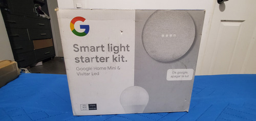Smart Light Starter Kit Chromecast Google Mini 2 Focos Wifi Agua (Usado)