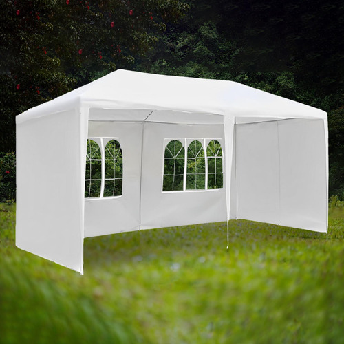 Toldo Carpa Reforzado 3x6 Metros Stanew Blanco Eventos 6x3