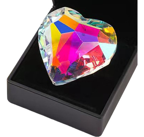 Lámpara Colgante De Prismas Con Forma De Corazón 3cm X 3cm