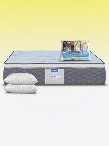 Colchón Matrimonial Restonic Europa +2 Almohadas Memory Foam