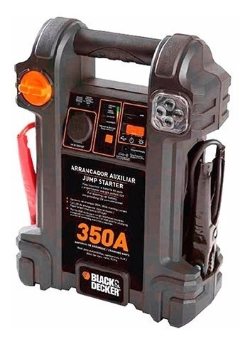 Arrancador Bateria  12v Black Decker Portatil Usb Luz 350a