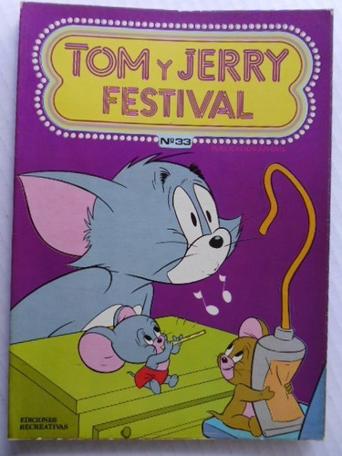 Festival De Tom Y Jerry Nro. 33  España  Comic En Físico