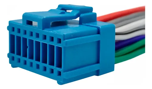Plug Chicote Conector Dvd Player Pioneer Retrátil Avh Azul