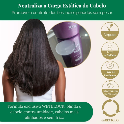 Shampoo No Frizz System Controle Volume Aneethun