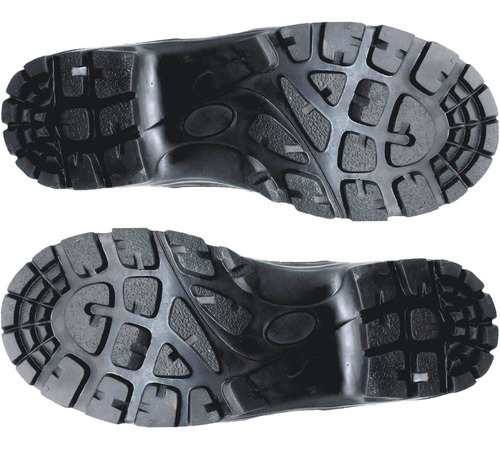 Bota Samu Com C A Padrão Pm, Couro Brilho ***12x S/ Juros***