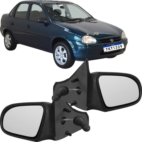 Par De Retrovisor Cofran Corsa Sedan 1999 2000 2001 2002