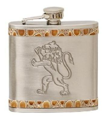 Petaca Licorera De Bolsillo Diseño León/ Runn