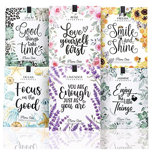 Pack De 6 Saquitos Perfumados Inspiradores Cajones Y Ar...