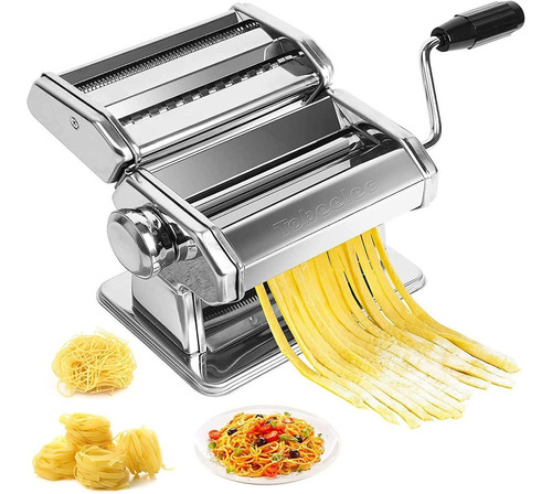 Máquina De Pasta Manual De Acero Inoxidable Tobeelec 