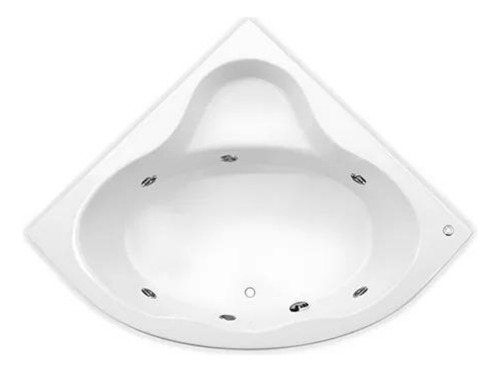 Tina De Baño Dual Con Sistema De Hidromasaje Mod Tauro Basic