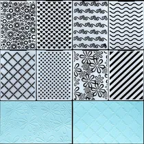 Comprar Linda Carpetas Gofrado Plantilla Papelería Manualidades Arte