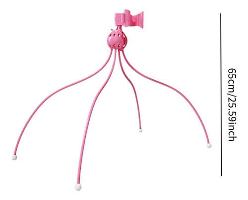 Soporte Para Teléfono Para Cama Rosa Con Control Remoto