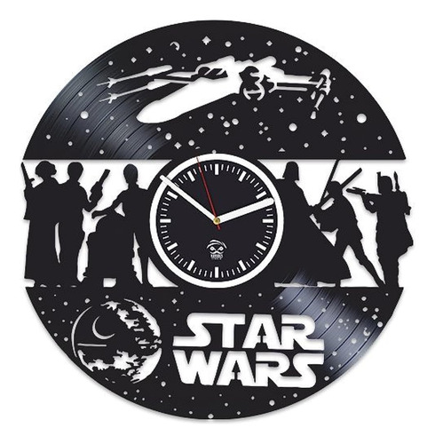 Kovides Star Wars, The Force Awakens, Wall Clock Vintage, Gi