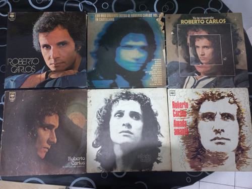 Lp  Vinilos Discos De Roberto Carlos .lote 