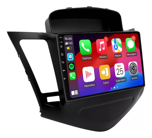 Multimidia Cruze 12/16 9p Adak G2 Android Carplay 2gb 64gb
