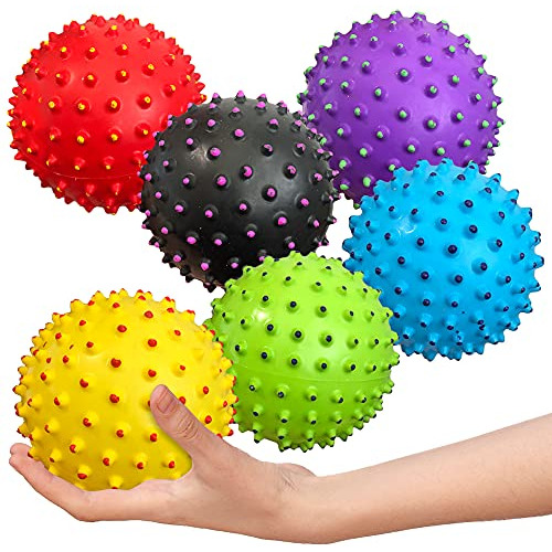 Bolas Sensoriales Para La Ansiedad Multicolor 6 Piezas