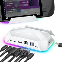 Comprar Estação De Ancoragem Jsaux Rgb Para Steam Deck (oled) \u002Frog A