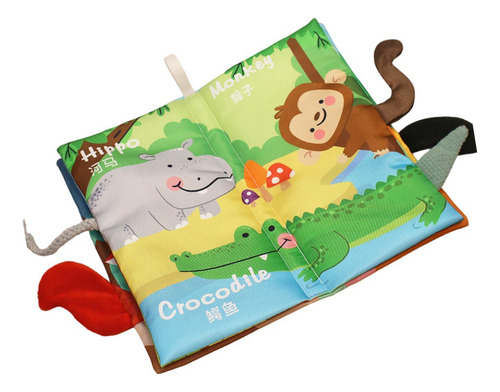 Libro De Educación Temprana Para Bebés, Libro De Cola 3d