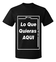 Comprar Playera Personalizada Tu Diseño En Serigrafia Frente Espalda