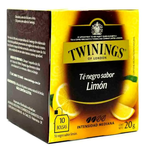 Te Twinings Lemon Scented 10 Sobres