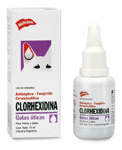 Otico Clorhexidina Gotas Óticas 15ml Holliday