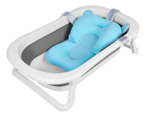 Malla De Baño Acolchonada Celeste