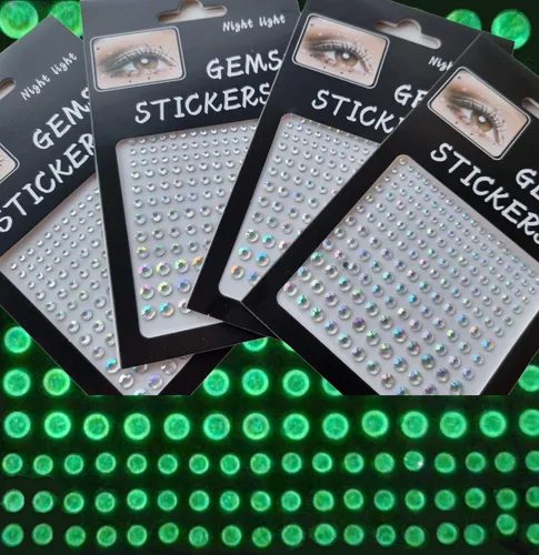 comprar Strass Gemas Autoadhesivas Rostro Cara Brillan\u002Fnoche X6 Unid