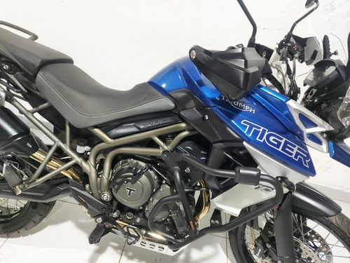 Imagem 5 de 12 de Triumph Tiger 800 Xcx Abs Azul 2018
