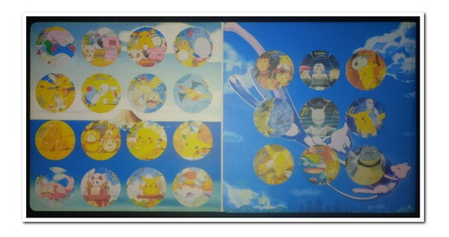 Imagen 5 de 6 de Coleccionador Pokemon 2000 + 38 De 50 Tazos