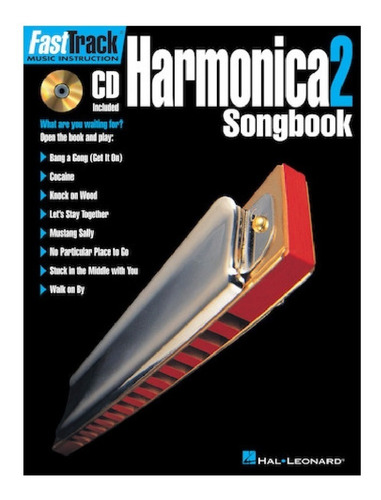 Fast Track Harmonica 2, Songbook.