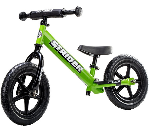 Strider 12 Sport Green  Bicicleta Equilibrio 18 Meses 5 Años