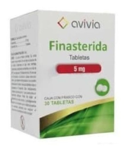 Finasterida 5 Mg Con 30 Tabletas