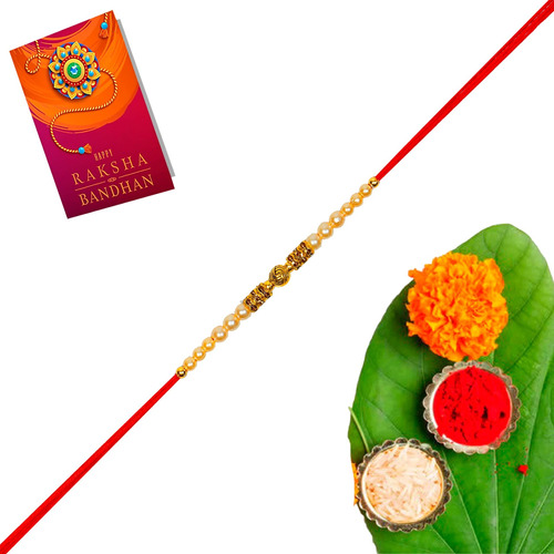 Rakhi Para Hermano Pulsera Diseñador Raksha Bandhan Indio