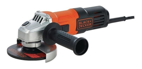Imagen 2 de 2 de Esmeriladora angular Black+Decker G650 de 60 Hz color naranja 650 W 120 V + accesorio