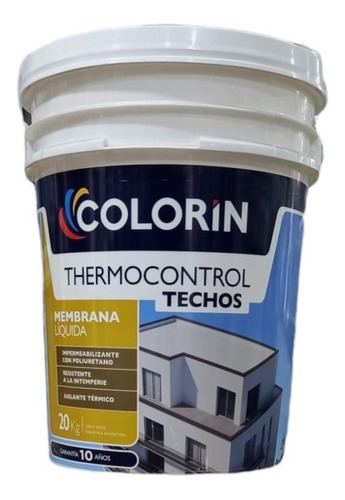 Membrana Thermocontrol Colorin X 20lt Pinturerias Mapache