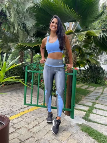 Calça Legging Roupa De Academia Feminina