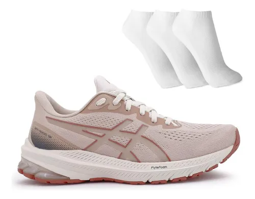 Asics gt 1000 8 top feminino corrida - caminhada