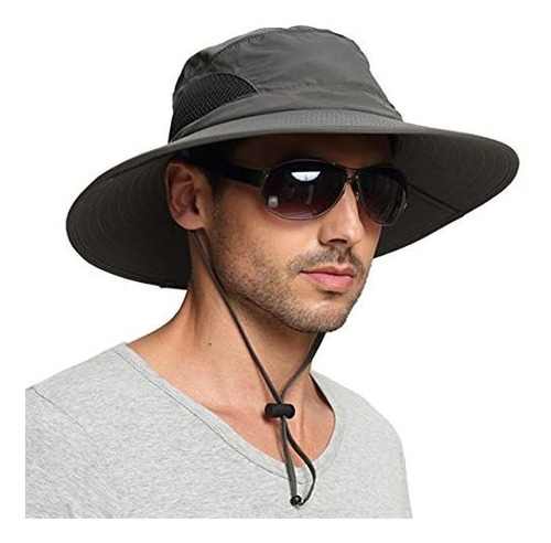 Sombrero Para Sol Unisex Einskey Gris Oscuro 