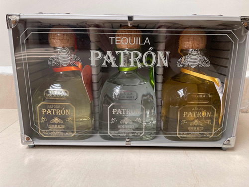 Estuche Para Botellas De Tequila Patrón